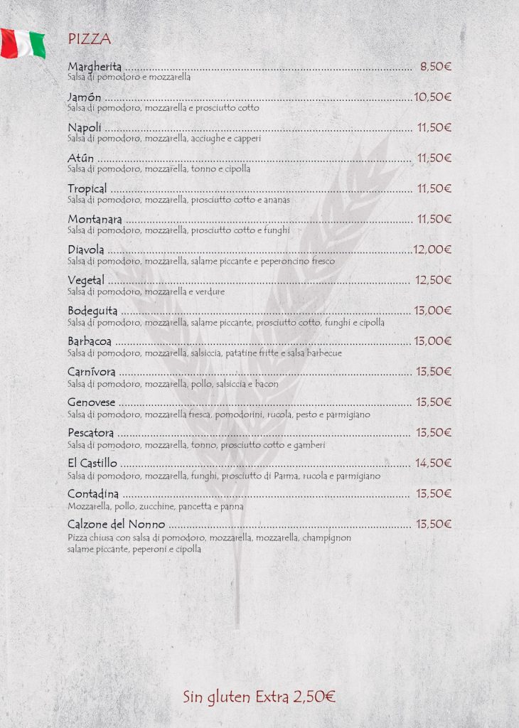 Menu La Bodeguita IT - 04